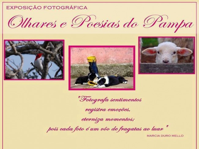 Exposição Fotográfica ‘Olhares e Poesias do Pampa’