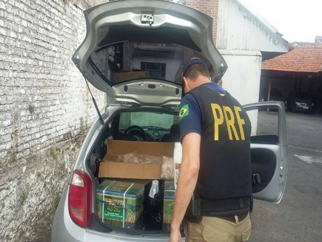 Polícia Rodoviária Federal apreende agrotóxicos irregulares na região