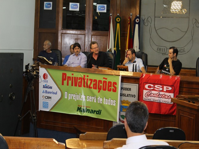 Mainardi afirma que política de privatização antecipa o debate das eleições de 2018