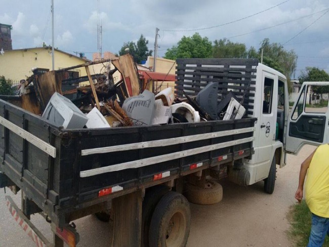 Descarte de lixo eletrônico quarta-feira em Bagé