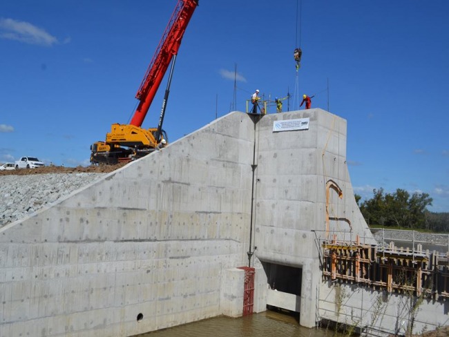 Inicia enchimento do reservatório da barragem da UTE Pampa Sul