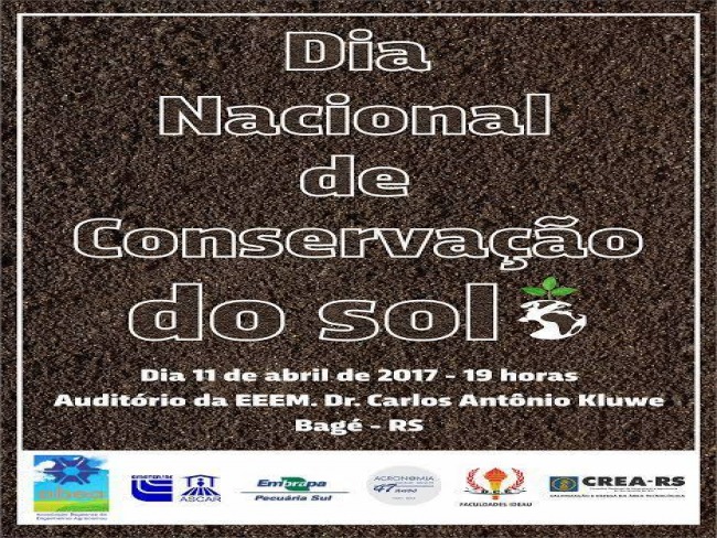 Palestra marca o Dia Nacional de Conservação do Solo  