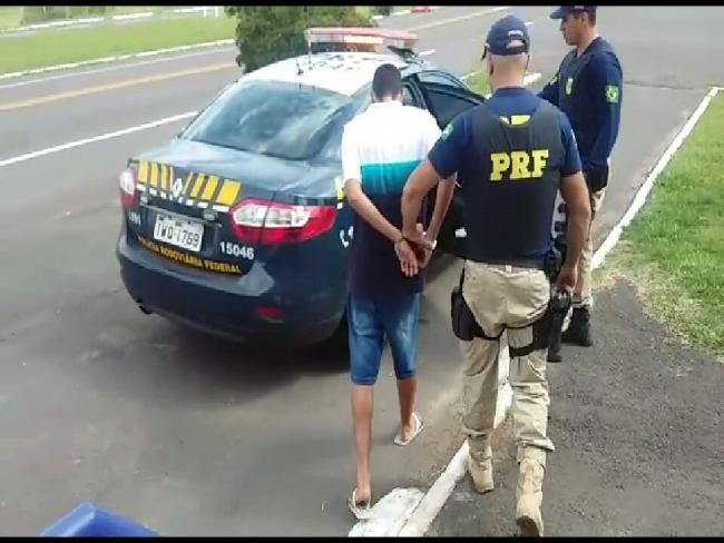 PRF prende foragido em Santana do Livramento 