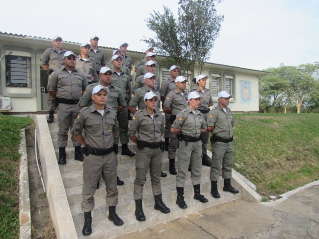 Brigada Militar de Bag recebe reforo no policiamento
