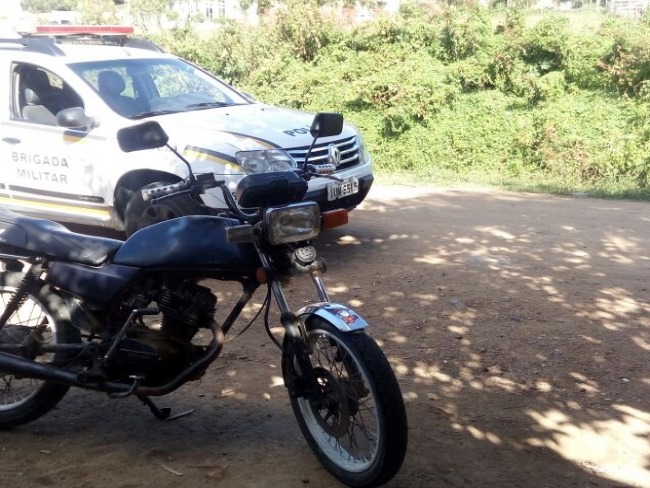 Peloto de Operaes Especiais recupera moto roubada em Bag