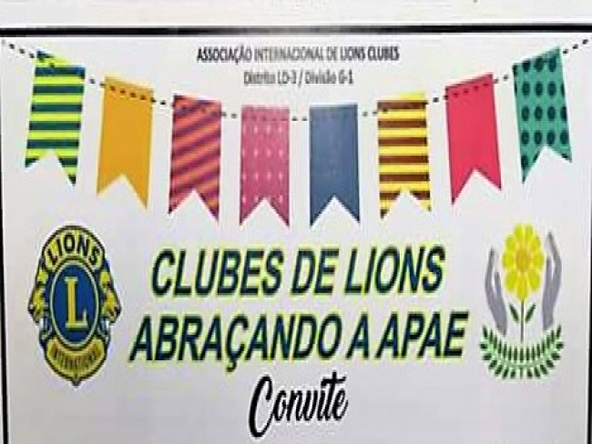 Clubes de Lions de Bagé promovem festa junina em benefício a APAE