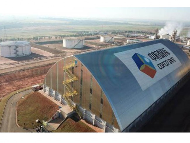 Usina de Potirendaba instala armazm com capacidade para 90 mil toneladas de acar com sistema anti-incndio