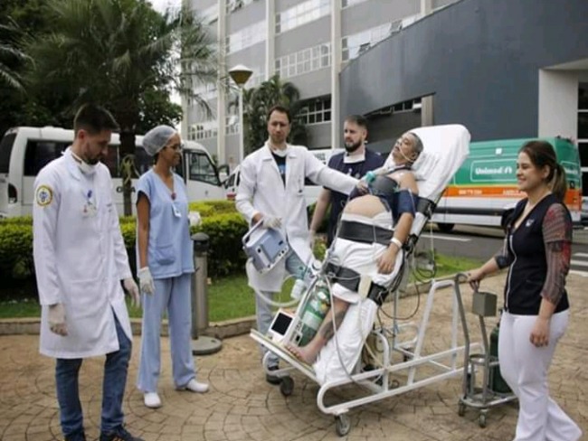 Fora-tarefa realiza sonho de paciente da UTI do HB em So Jos do Rio Preto