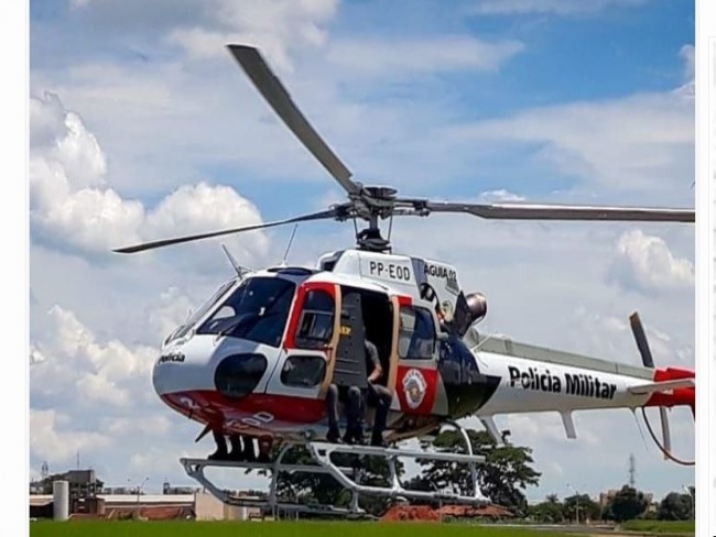 Trote em Pindorama faz helicóptero Águia gastar R$ 1 mil só de combustível