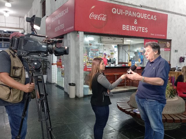 Presidente da CDL Santos-Praia fala sobre a expectativa do comércio para o Dia dos Pais, no Balanço Geral Litoral