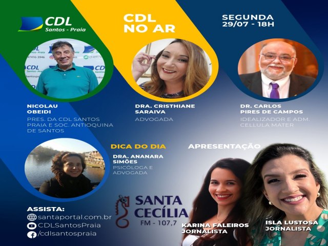 CDL NO AR - 29 de JULHO DE 2024