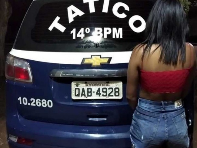 DEODPOLIS: Fora Ttica prende mulher com cocana e documento de presa em presdio de Jate