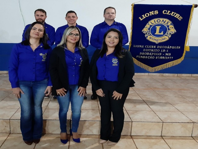O Advogado Robson Nobres assume a Presidência do Lions Clube de Deodápolis Ano Leonístico 2019/2020.
