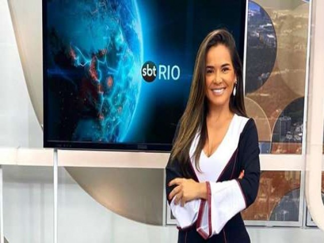 Apresentadora do SBT testa positivo para coronavrus