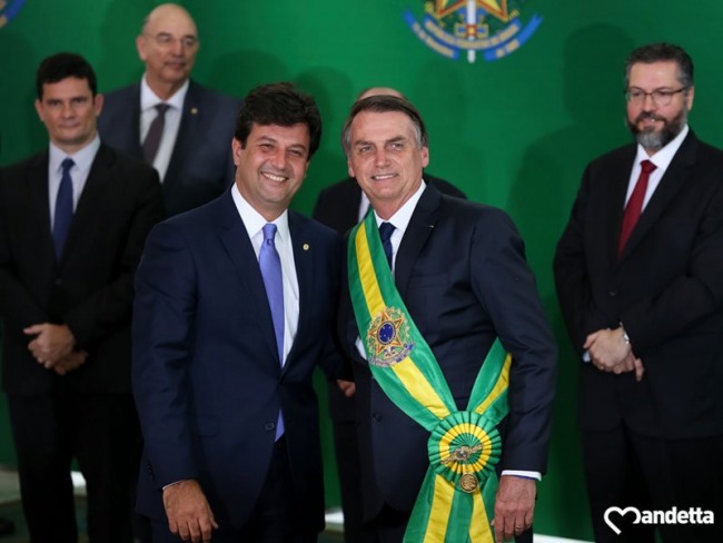 Bolsonaro e Mandetta se reúnem nesta quarta-feira