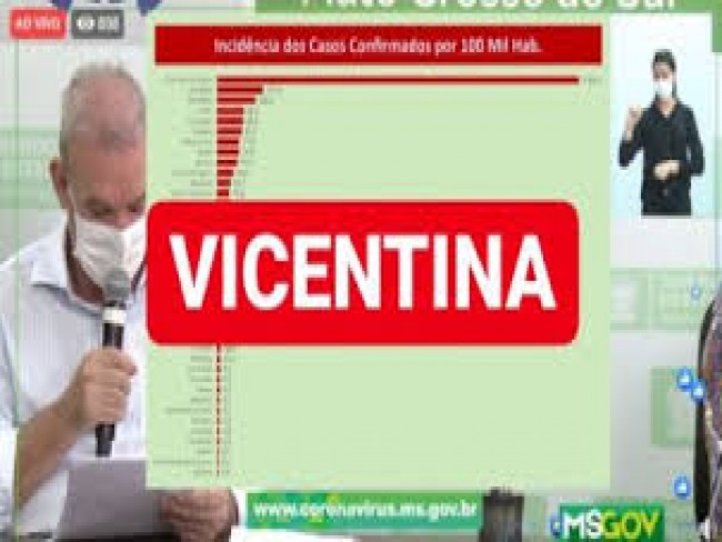 Vicentina tem 02 novos casos confirmados que vem de trabalhadores da JBS, ao todo já são 15