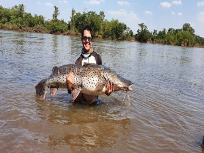 DEODPOLIS: Homem captura peixe de 60 quilos e 1,70 metro em rio de MS: 'O maior da minha vida'