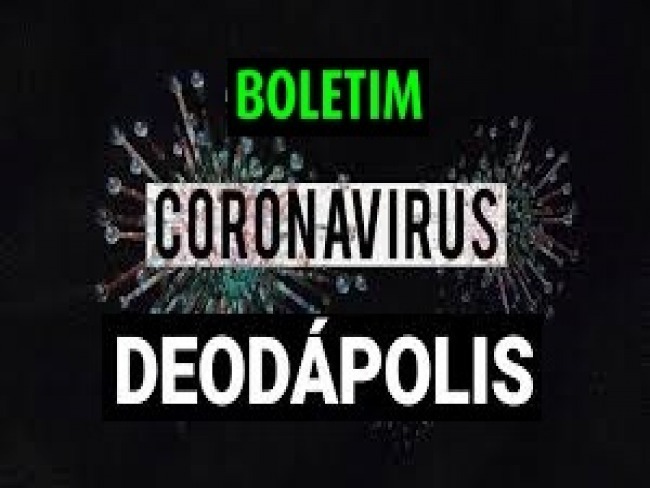 DEODPOLIS: Municpio registra 173 casos positivos e 159 pacientes recuperados do Coronavrus