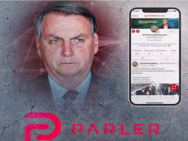 Sem censura: Bolsonaro convida apoiadores para usar o Parler