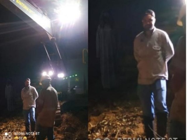 Trabalhadores de MS fotografam noiva fantasma durante trabalho em fazenda