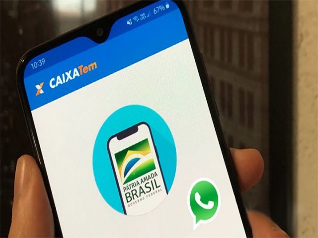 Caixa vai enviar informaes sobre auxlio emergencial por WhatsApp