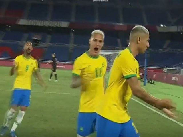 Brasil estreia nas Olimpadas com dois gols em menos de 30 minutos; Confira