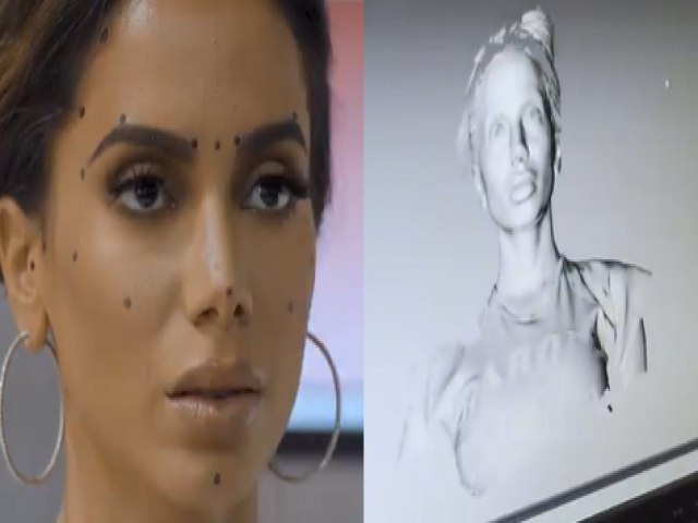 Anitta faz molde para ganhar estátua em museu de cera das celebridades nos EUA