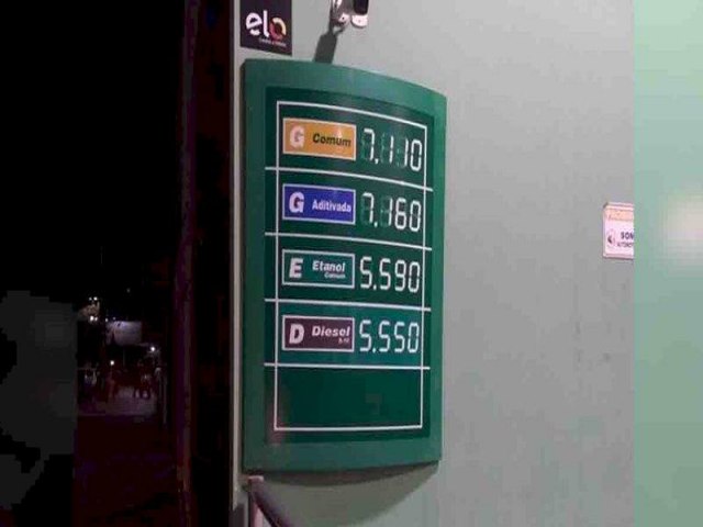 Com nova alta nos combustveis, litro de gasolina chega a custar at R$ 7,11 em Mato Grosso do Sul