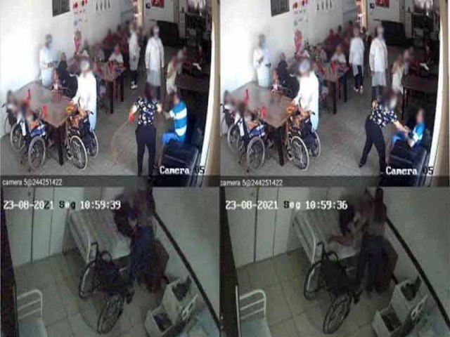 VDEO mostra diretora acusada de maus-tratos agredindo idosos em asilo de Campo Grande