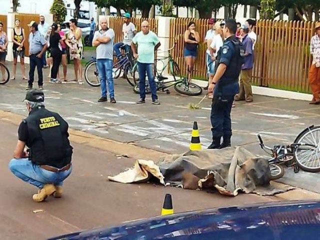 ITAPOR:Trabalhadora em bicicleta morre esmagada por caminho 
