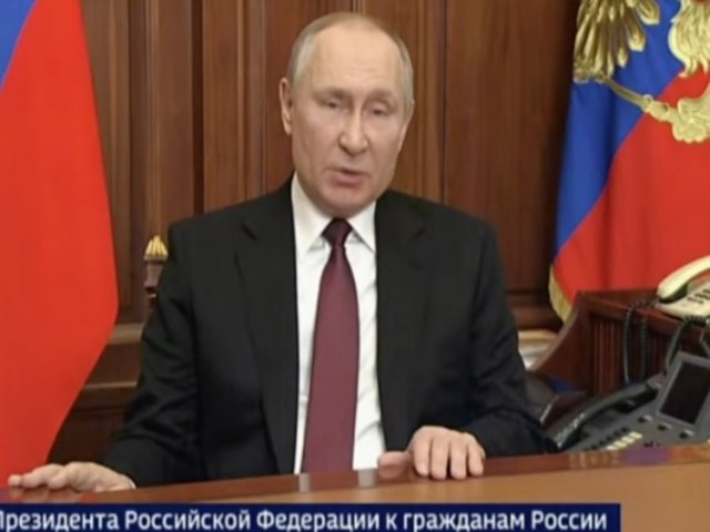Putin faz alerta e diz que quem interferir em ataque na Ucrnia levar consequncias