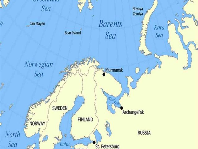 Submarinos nucleares russos em exerccio militar so avistados no Mar de Barents