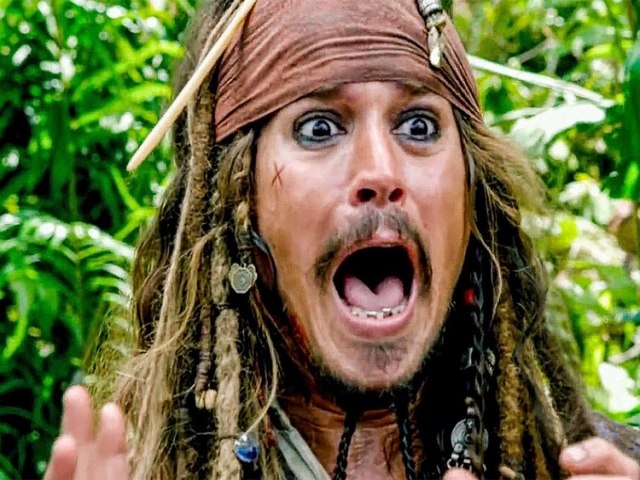 Johnny Depp diz que no voltaria para Piratas do Caribe, por nada neste mundo.