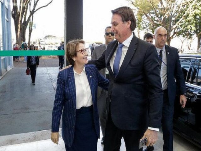 Tic, tac: Tereza Cristina é chamada às pressas e pode ser vice de Bolsonaro
