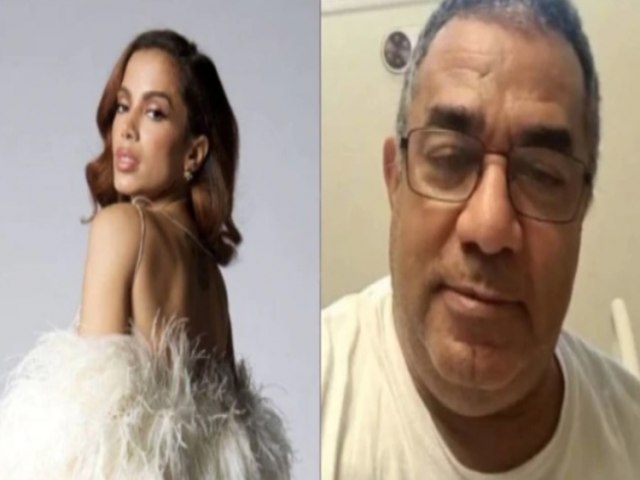 Pai de Anitta recebe alta hospitalar e desabafa: 'Dessa vez no foi fcil'