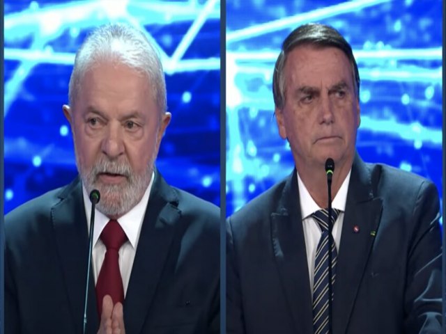 Em debate na televiso, Bolsonaro chama Lula de ex-presidirio.