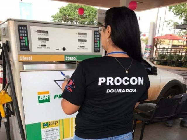 Postos so notificados a esclarecer aumento no preo da gasolina em Dourados