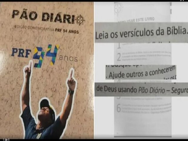 PRF vai parar de entregar material religioso a servidores