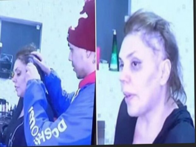 Simony revela imagens do filho raspando sua cabea aps quimioterapia