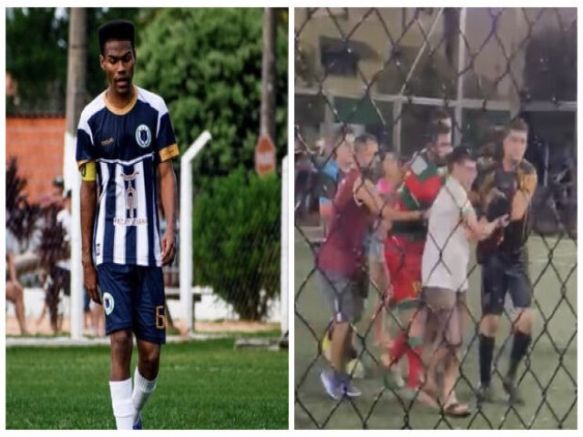 Jovem passa mal e morre durante partida de futebol em Nioaque (vdeo)
