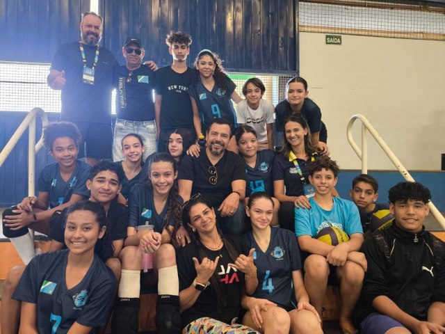 EE Scila Mdici de Deodpolis  Campe dos Jogos Escolares da Juventude em Voleibol Feminino Sub-14