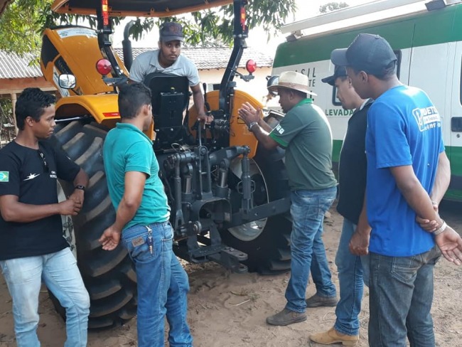 PREFEITURA DE PALMEIRANTE DO TOCANTINS REALIZA CURSO DE TRATORISTA