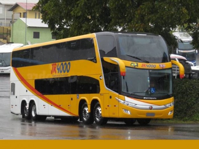 Linha da JR4000 para Teresina ter nibus Double Deck de luxo