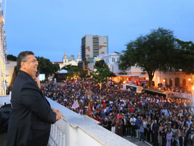 Roteiro da posse de Flvio Dino foi um manifesto de quem enxerga o povo como prioridade