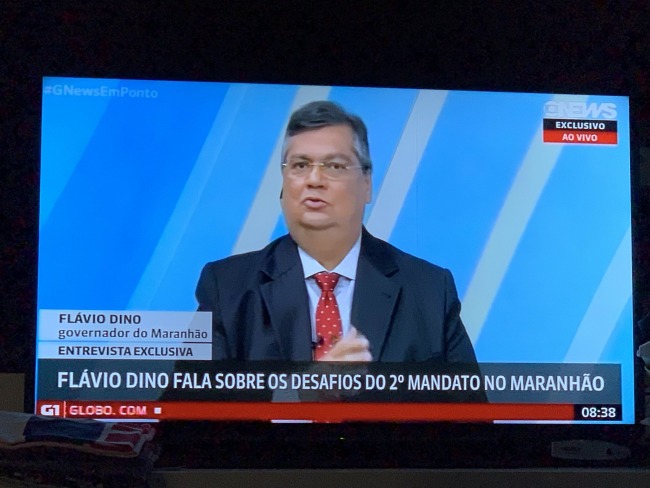 Na GloboNews, Flvio Dino defende criao da Guarda Nacional, com 10 mil integrantes