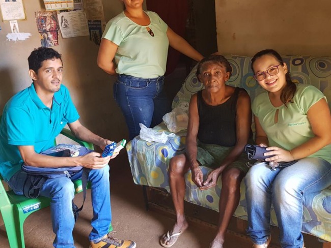 Sade da Famlia leva ateno para perto do paciente em Santa Terezinha-TO 