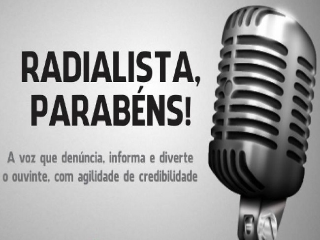 Jornal O Tempo parabeniza a todos os radialistas de Carolina e regio pelo seu dia
