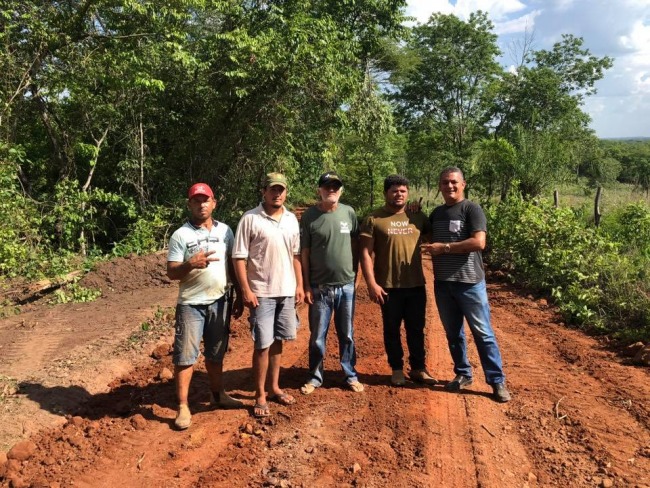 Construo de estradas mudam a realidade da zona rural do municpio de Carolina-MA 