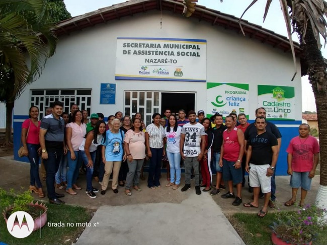 Em Nazar-TO, prefeitura entrega reforma do prdio da Secretaria de Assistncia Social  