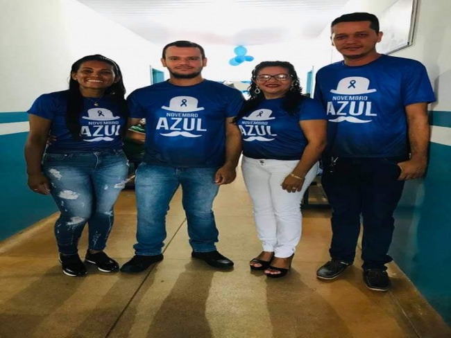 Prefeitura realiza ao da campanha Novembro Azul em Aguiarnpolis-TO